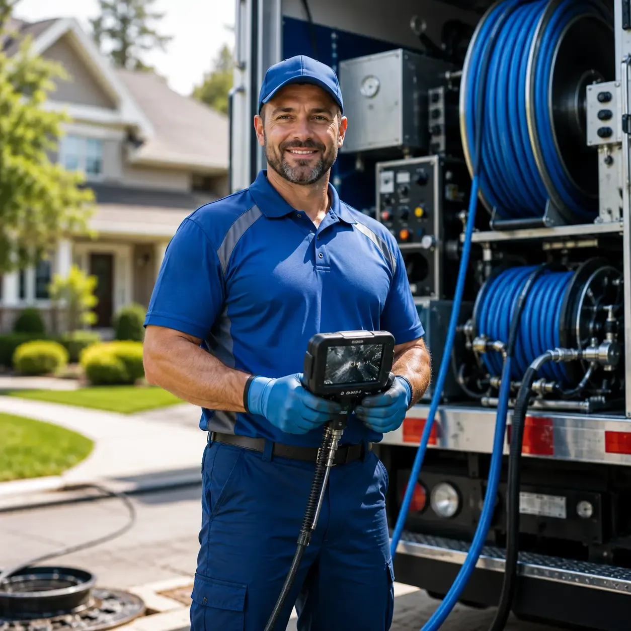 Local outdoor drain cleaning specialists in Hartstown, PA